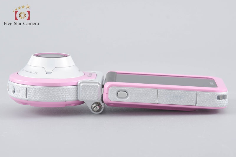 Casio EXILIM EX-FR100L Pink 10.2 MP Digital Camera w/ Box