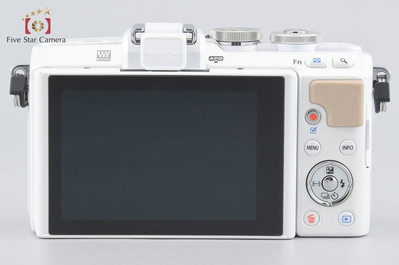 "Count 1,603" Olympus PEN Lite E-PL7 White 16.1 MP 14-42 Lens