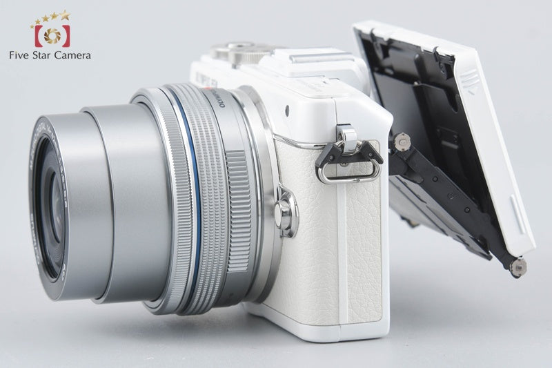 "Count 1,603" Olympus PEN Lite E-PL7 White 16.1 MP 14-42 Lens