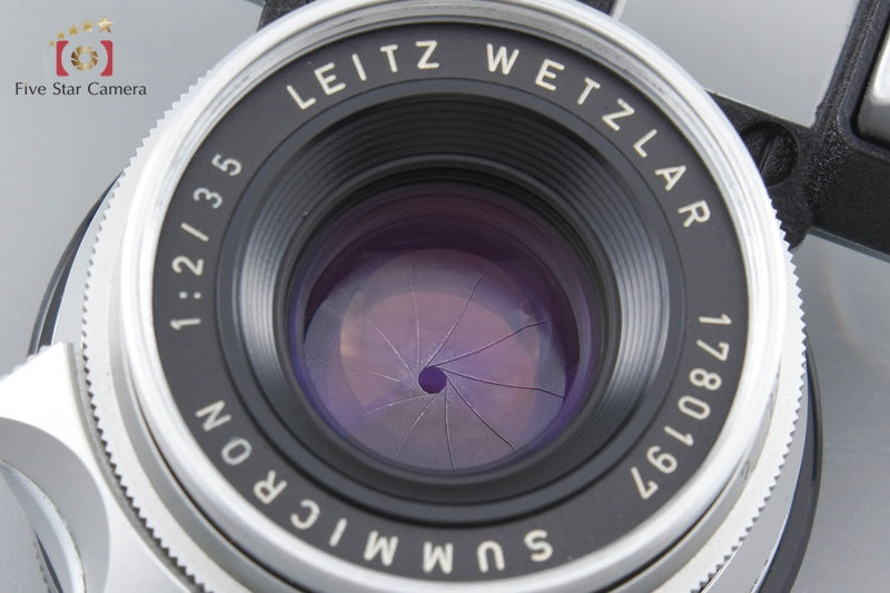 Leica SUMMICRON 35mm f/2 Leica M Mount w/ Goggles