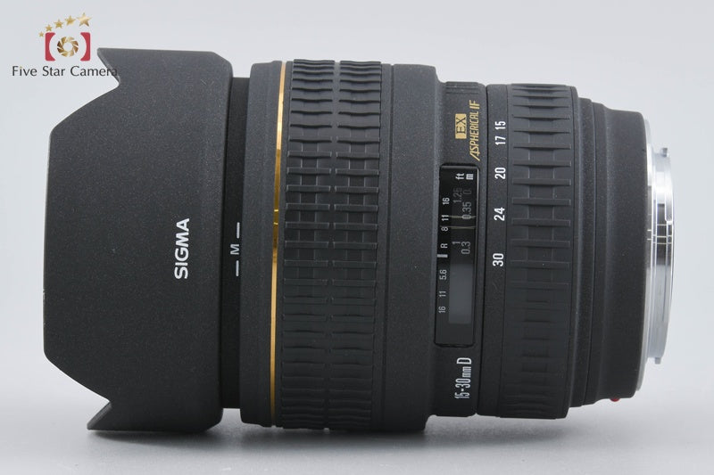 Sigma 15-30mm f/3.5-4.5 EX DG Aspherical IF for Sony/Minolta A Mount