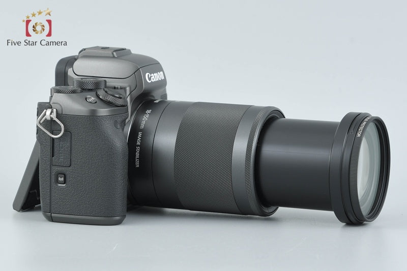 Canon EOS M5 24.2 MP Digital Camera EF-M 18-150 IS STM Lens w/ Box