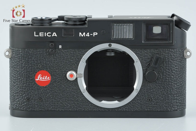 Leica M4-P Black 35mm Rangefinder Film Camera Body