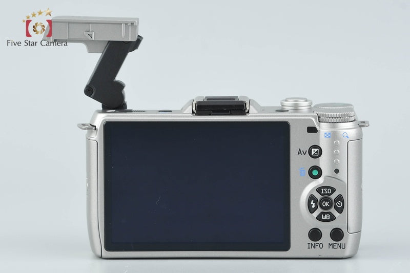 "Shutter count 165" PENTAX Q7 Silver 12.4 MP Digital Camera 5-15 Lens