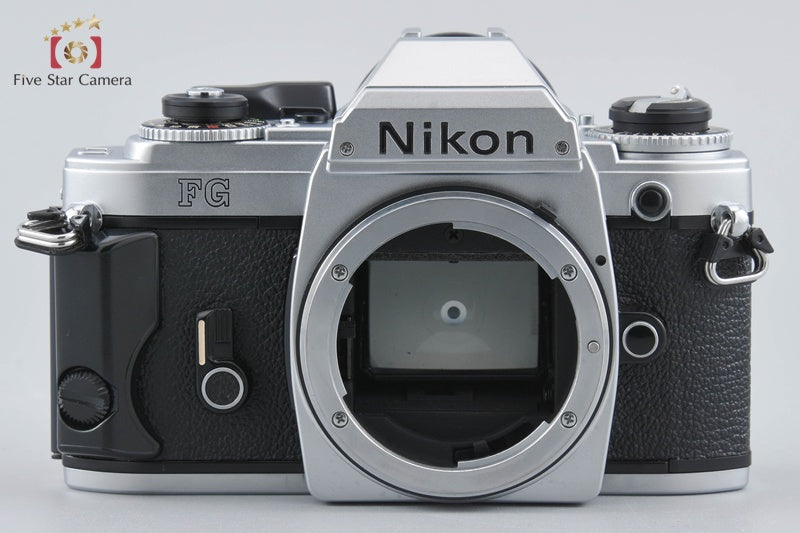 Nikon FG Silver 35mm SLR Film Camera Body