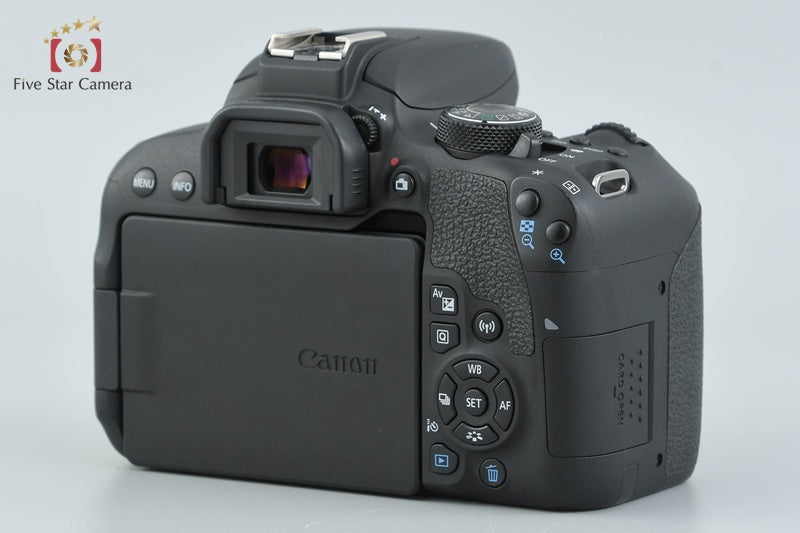 "Count 5,675" Canon EOS Kiss X9i / Rebel T7i / 800D 24.2 MP 18-55 55-250 Lenses