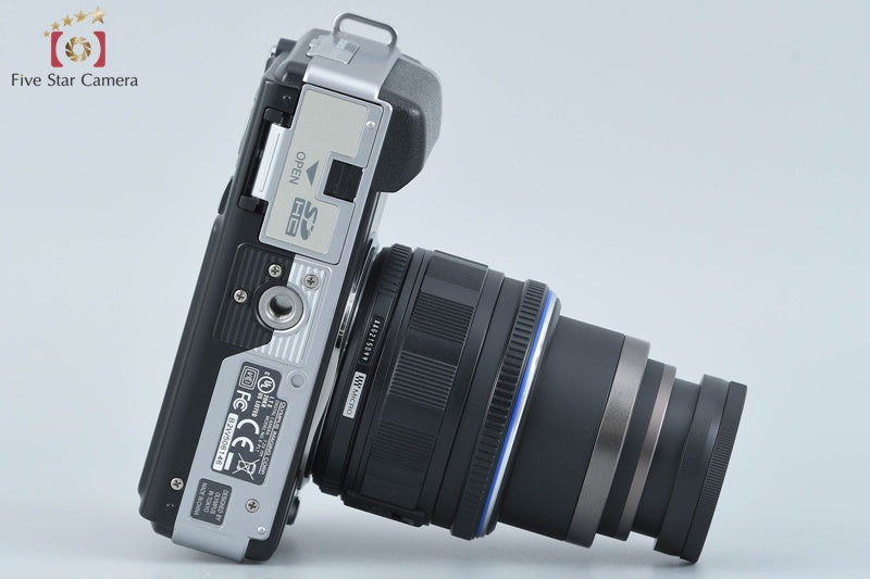 "Count 1,930" OLYMPUS PEN Lite E-PL1 Black 12.3 MP Digital Camera 14-42 Lens