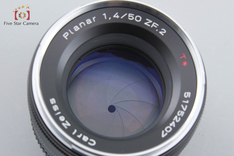 Carl Zeiss Planar 50mm f/1.4 ZF.2 T* for Nikon w/ Box