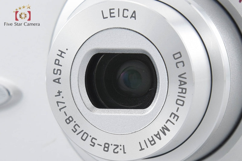 Panasonic LUMIX DMC-FX8 Silky Silver 5.0 MP Digital Camera w/ Box