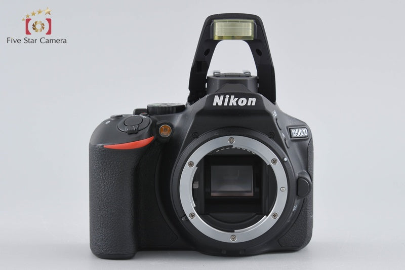 "Count 3,123" Nikon D5600 24.2 MP SLR Digital Camera 18-55 VR Lens