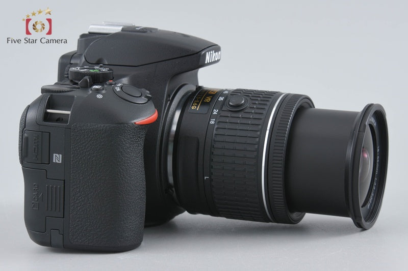 "Count 3,123" Nikon D5600 24.2 MP SLR Digital Camera 18-55 VR Lens