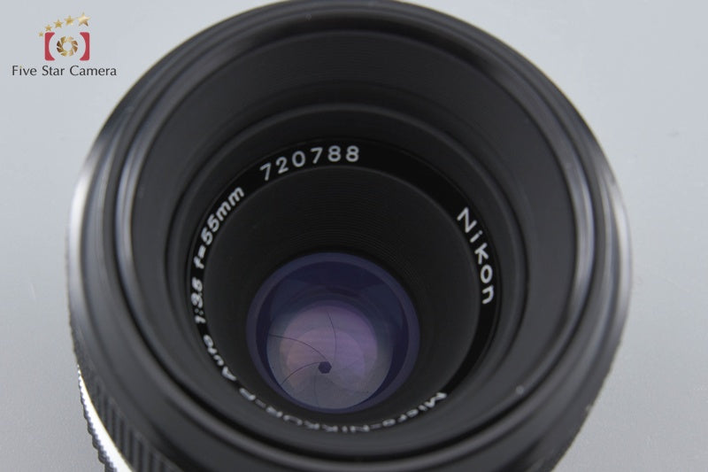 Nikon Micro NIKKOR-P Auto 55mm f/3.5 Ai Conveted