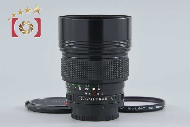 Canon New FD 135mm f/2 from Japan