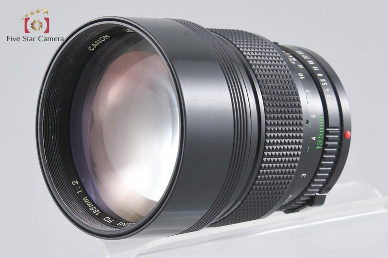 Canon New FD 135mm f/2 from Japan