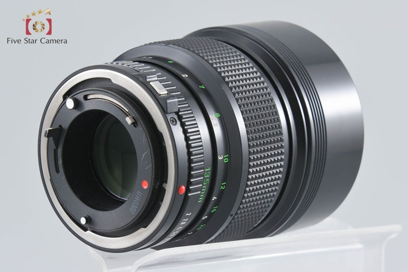 Canon New FD 135mm f/2 from Japan