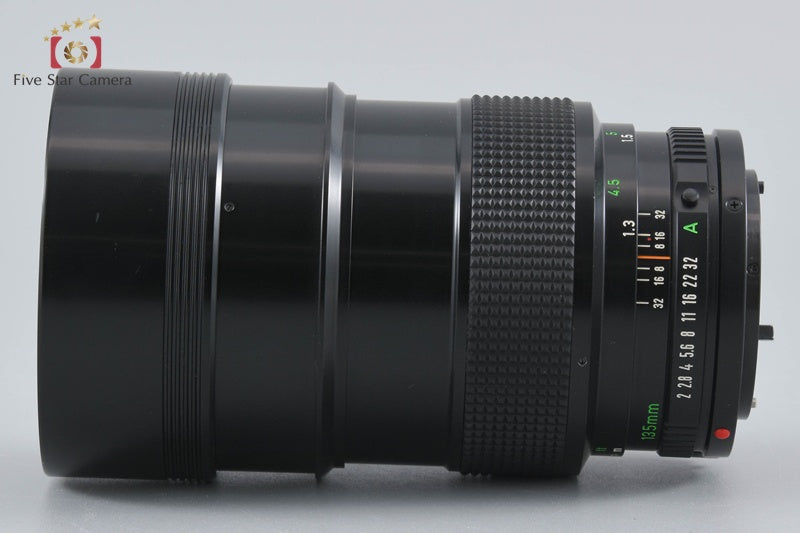 Canon New FD 135mm f/2 from Japan