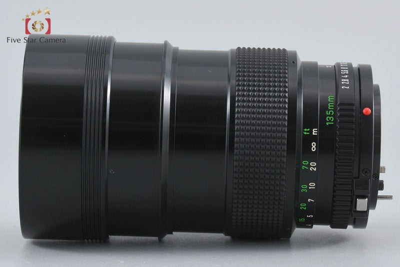 Canon New FD 135mm f/2 from Japan