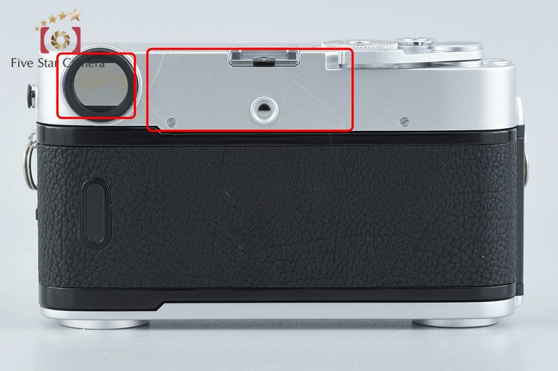 Zeiss Ikon ZM Silver 35mm Rangefinder Film Camera