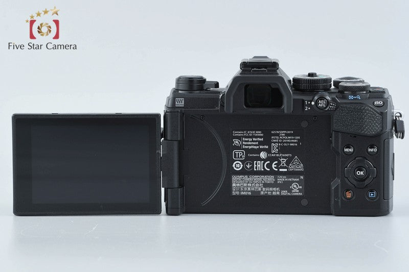 "Count 5,697" Olympus OM-D E-M5 Mark III Black 20.4 MP Digital Mirrorless Camera
