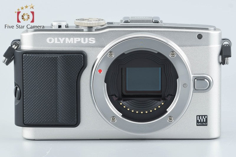 "Count 500" Olympus PEN Lite E-PL5 Silver 16.5 MP 14-42 40-150 Lenses