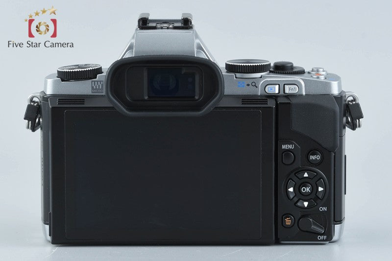 "Count 4,828" Olympus OM-D E-M5 Silver 16.0 MP Digital Mirrorless Camera Body