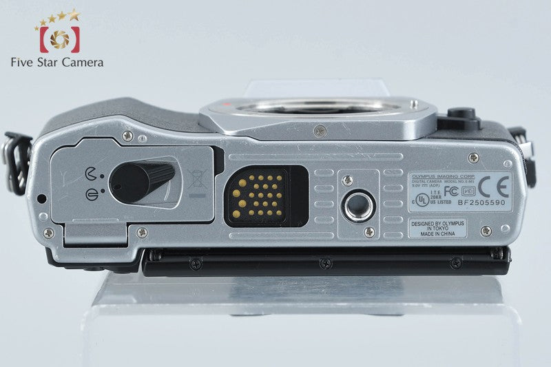 "Count 4,828" Olympus OM-D E-M5 Silver 16.0 MP Digital Mirrorless Camera Body