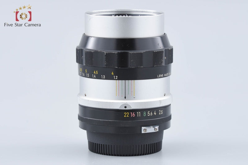 Nikon NIKKOR-P Auto 105mm f/2.5 Non Ai Lens