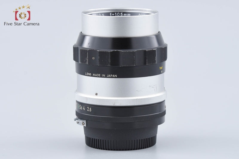Nikon NIKKOR-P Auto 105mm f/2.5 Non Ai Lens