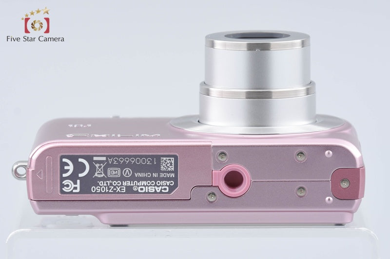 Casio EXILIM ZOOM EX-Z1050 Pink 10.1 MP Digital Camera w/ Box