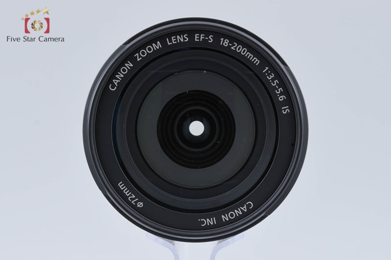 Canon EF-S 18-200mm f/3.5-5.6 IS