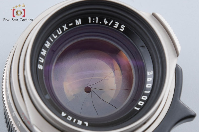 Leica SUMMILUX-M 35mm f/1.4 M6 Titanium Titan