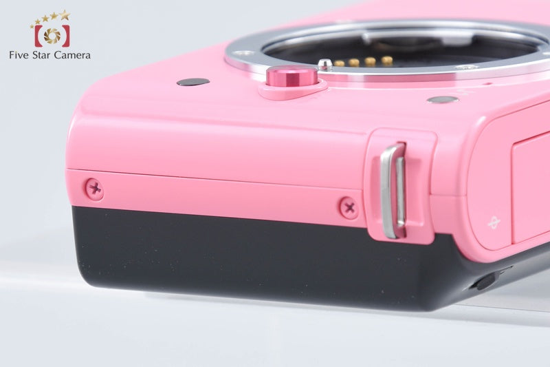 "Shutter count 122" Nikon 1 J1 Pink 10.1 MP Digital Camera Body