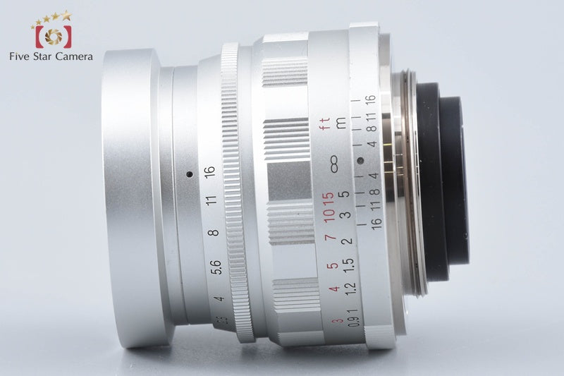 Voigtlander ULTRON 35mm f/1.7 Aspherical Silver L39 LTM Leica Thread Mount
