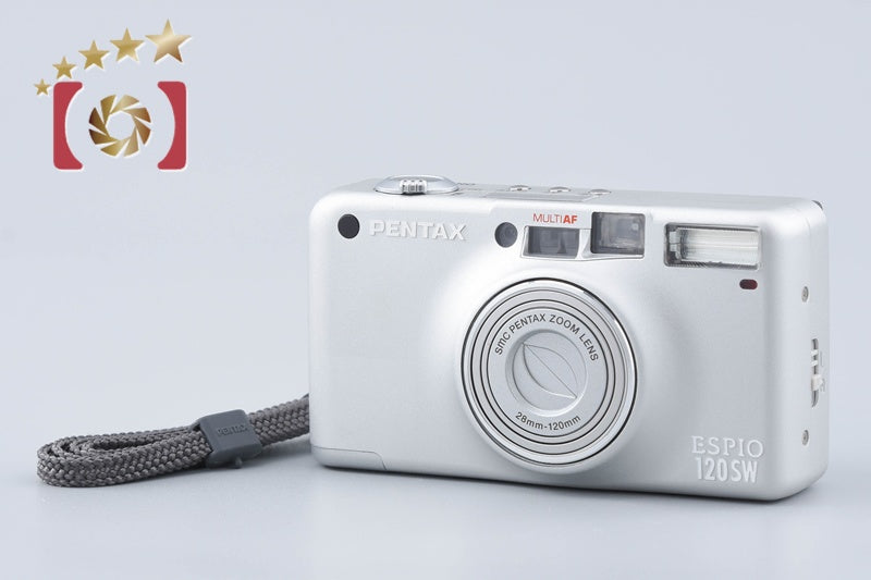 Pentax ESPIO 120SW Silver 35mm Point & Shoot Film Camera