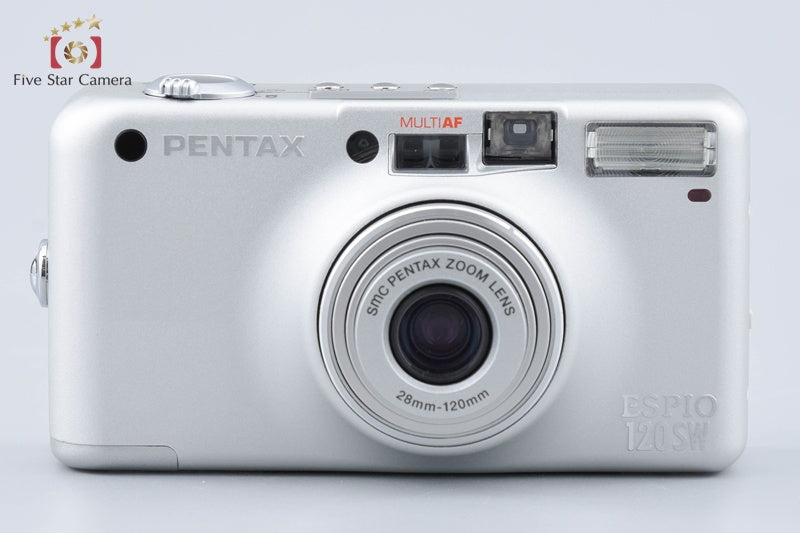 Pentax ESPIO 120SW Silver 35mm Point & Shoot Film Camera