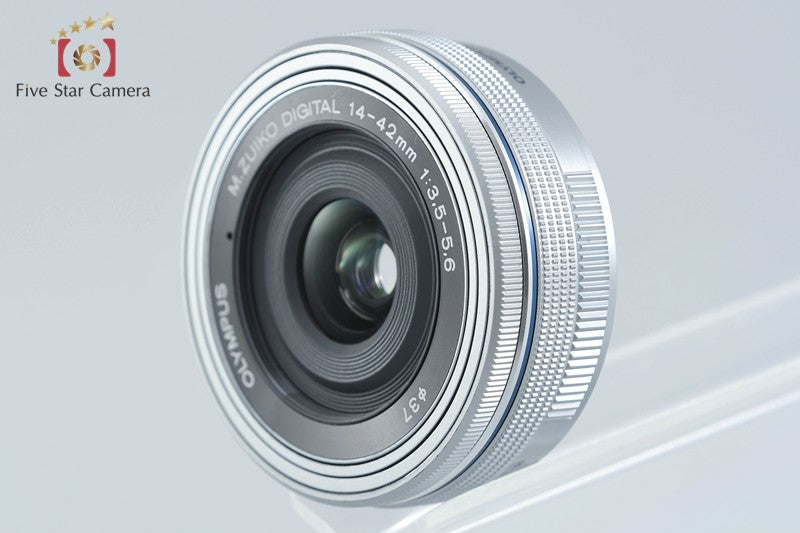 Olympus PEN E-P5 Silver 16.1 MP Mirrorless Camera 14-42 Lens