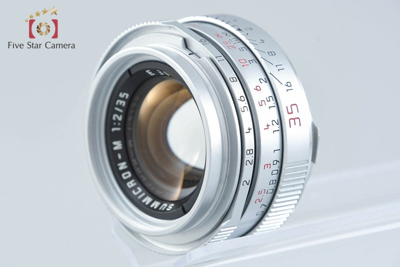 Leica SUMMICRON-M 35mm f/2 E39 4th Silver 7-Elements