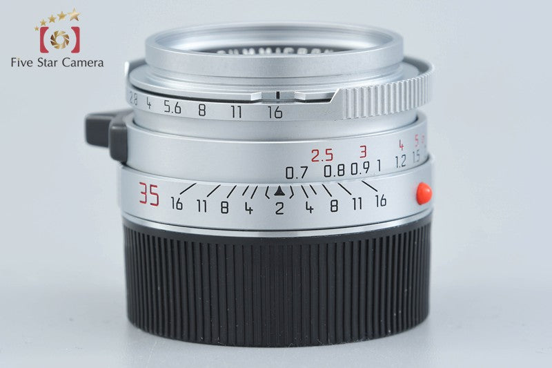 Leica SUMMICRON-M 35mm f/2 E39 4th Silver 7-Elements