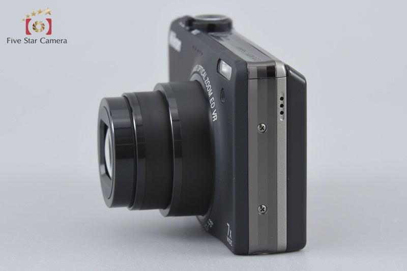 Nikon COOLPIX S6000 Noble Black 14.2 MP Digital Camera w/ Box