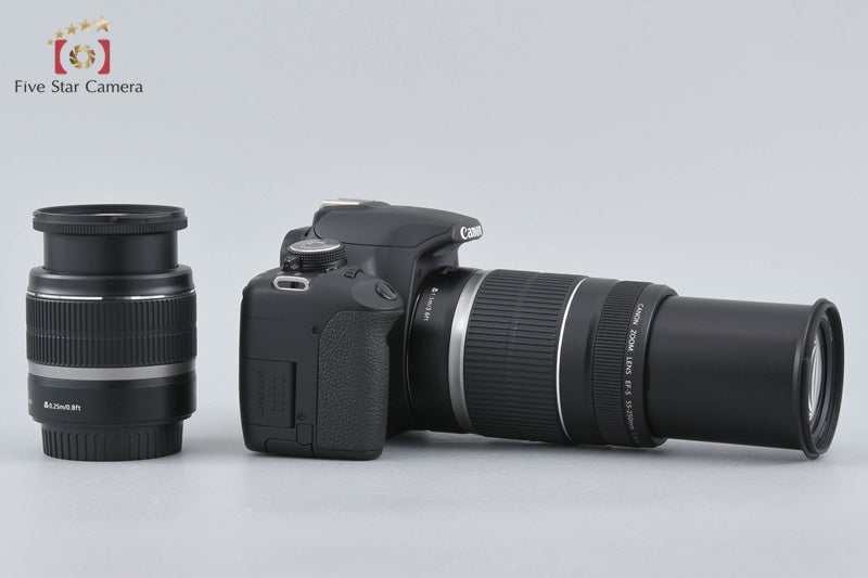 "Count 2,065" Canon EOS Kiss X3 / Rebel T1i / 500D 15.1MP EF-S 18-55 55-250 Lens