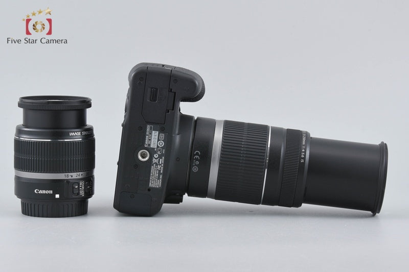 "Count 2,065" Canon EOS Kiss X3 / Rebel T1i / 500D 15.1MP EF-S 18-55 55-250 Lens