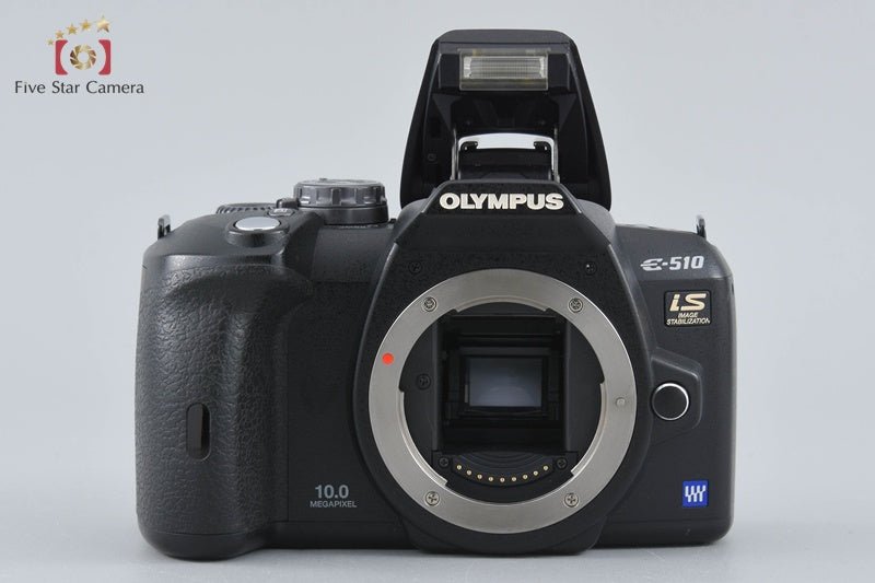 "Count 4,607" Olympus E-510 10.0 MP Digital SLR Camera 14-42 40-150 Lenses