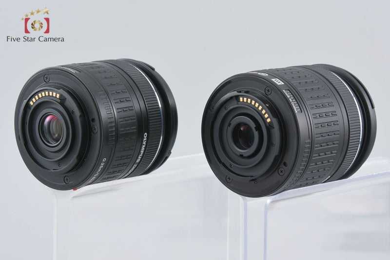 "Count 4,607" Olympus E-510 10.0 MP Digital SLR Camera 14-42 40-150 Lenses