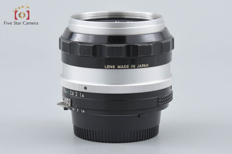 Nikon NIKKOR-S Auto 50mm f/1.4 Ai Converted