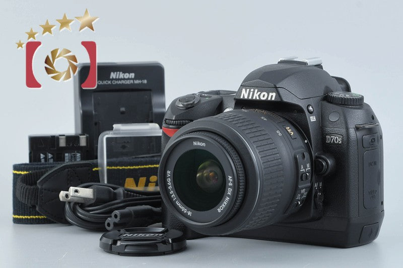 "Count 4,060" Nikon D70s 6.1 MP DSLR + AF-S DX NIKKOR 18-55mm f/3.5-5.6 G VR