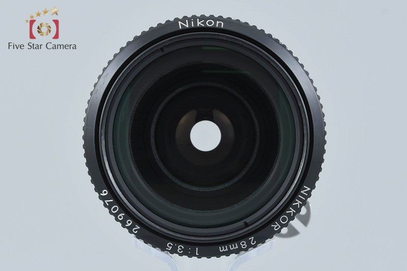 Nikon New NIKKOR 28mm f/3.5 Ai Converted Lens