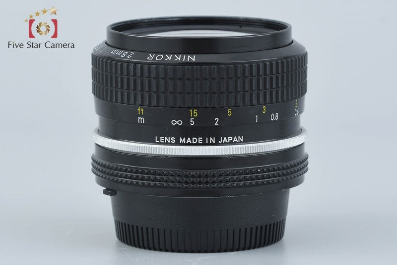 Nikon New NIKKOR 28mm f/3.5 Ai Converted Lens