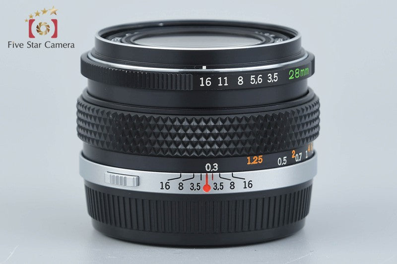 Olympus G.ZUIKO AUTO-W 28mm f/3.5