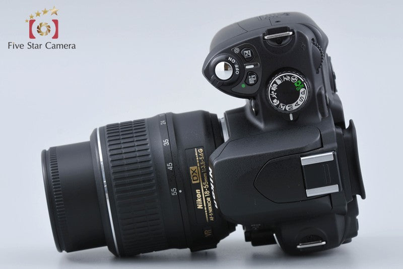 "Shutter count 2,811" Nikon D60 10.2 MP DSLR Camera 18-55 Lens