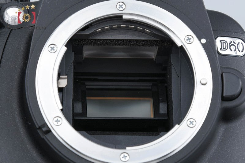 "Shutter count 2,811" Nikon D60 10.2 MP DSLR Camera 18-55 Lens